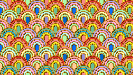 seamless pattern with circles