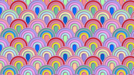 seamless pattern with circles