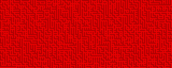 Red maze background
