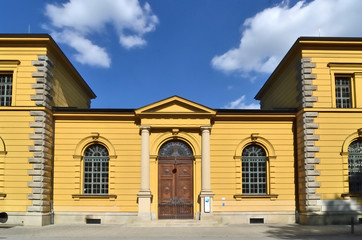 Obraz premium Wasserkraftwerk am Hochablass, Augsburg