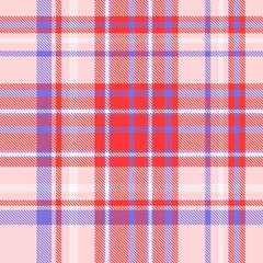 Tartan, plaid pattern seamless vector illustration. Checkered texture for clothing fabric prints, web design, home textile.	