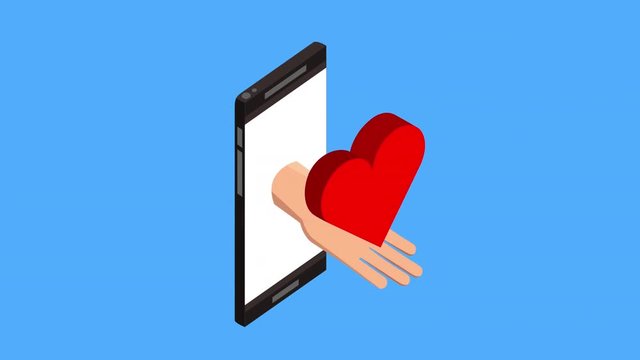 tele medicine technology with smartphone and heart cardio
