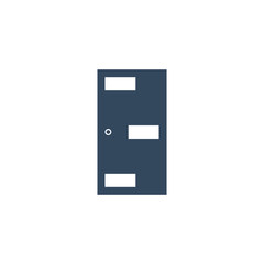 Apartment door icon for web and mobile