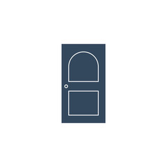 Apartment door icon for web and mobile