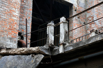 debris building channel