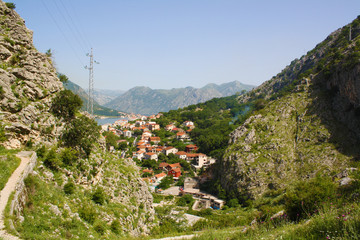 village in mountains