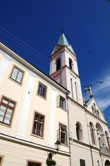 Fototapeta na wymiar Croatie : Centre-ville de Zagreb 