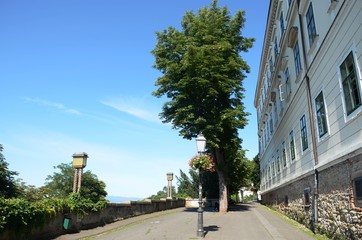 Naklejka premium Zagreb (Croatie) : Panorama sur la vieille ville