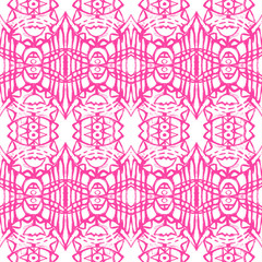 Monochrome graphics on a white background. Seamless pattern. Geometric abstract shape.
