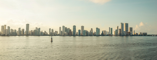 Colombia Cartagena Panorama golden hour 
