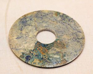 Obraz na płótnie Canvas Chinese ancient Jade article