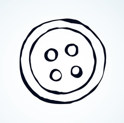 Button. Vector drawing