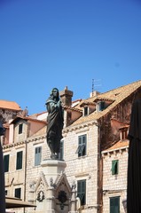 Fototapeta na wymiar Croatie : Vieille ville de Dubrovnik