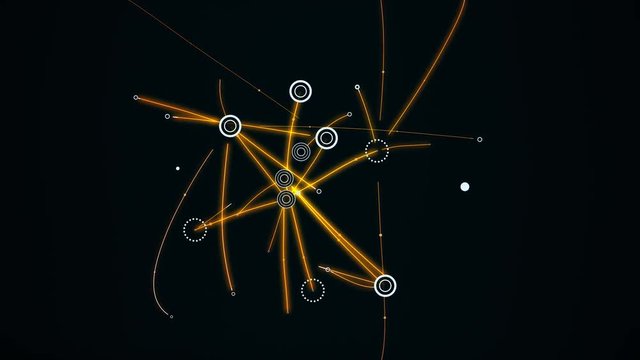 Exponential Growth of Tech Data Communication along a Network