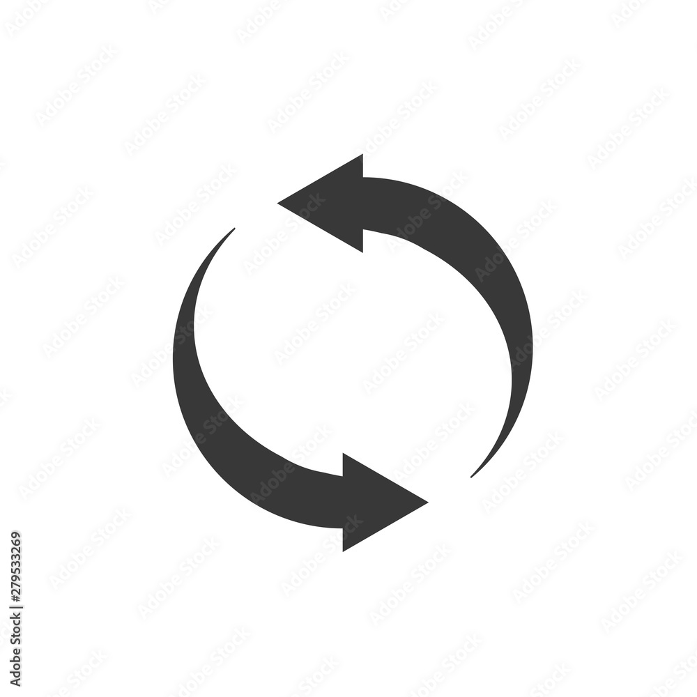 Poster arrow icon template color editable. arrow symbol vector sign isolated on white background. simple lo