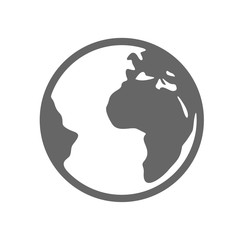 Earth planet globe logo design vector. Earth planet globe logo icons for web and app. Vector travel, planet concept.