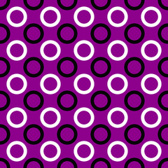 Abstract seamless circle pattern background