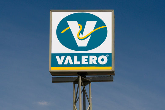 Valero Gas Station Sign