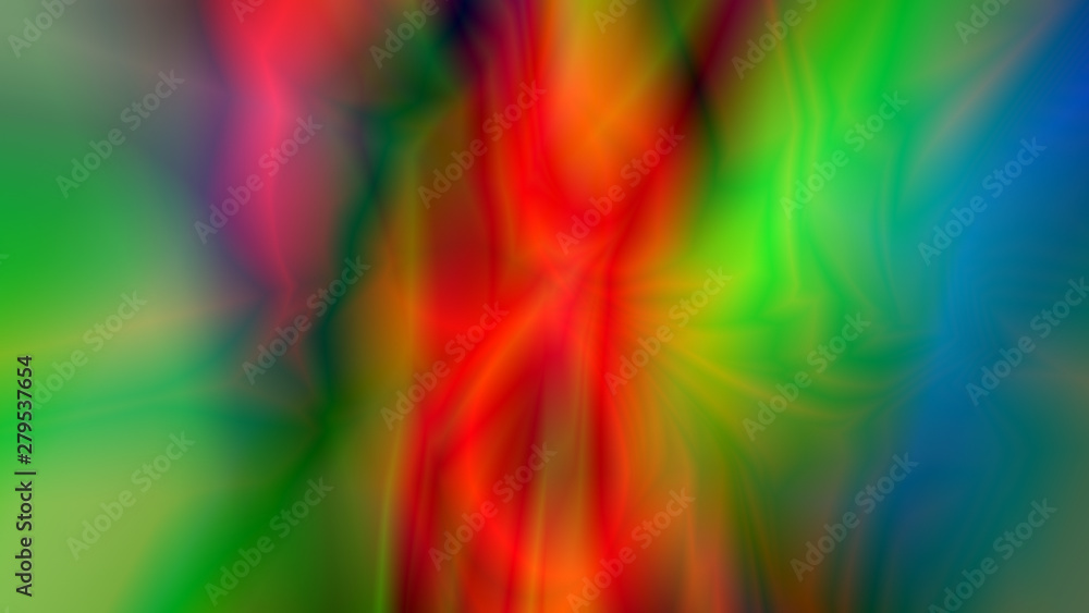 Fototapete abstract psychedelic background. 3d render computer graphics