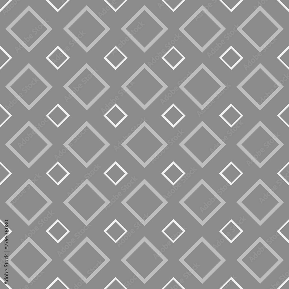 Poster Geometrical repeating pattern - vector square background design