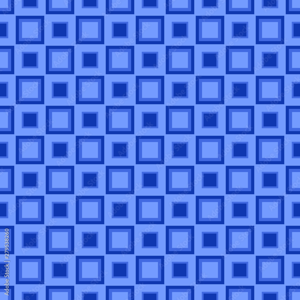 Poster abstract repeating square pattern background - vector design