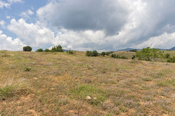 Obraz premium Landscape of Ograzhden Mountain, Bulgaria