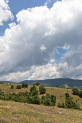 Fototapeta premium Landscape of Ograzhden Mountain, Bulgaria
