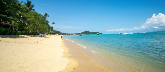 A beautiful day at the Bophut beach in Samui Island in south of Thailand , this amazing little...