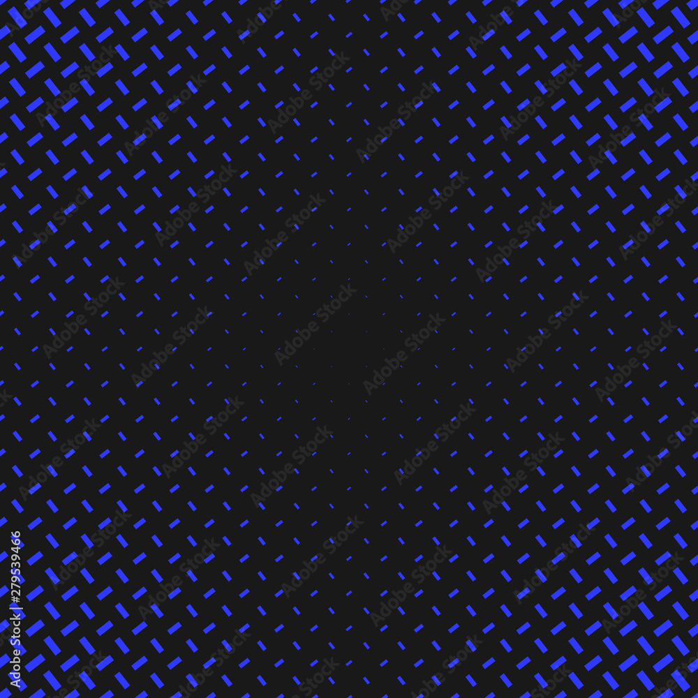Aufkleber geometric halftone pattern background - vector graphic from small stripes