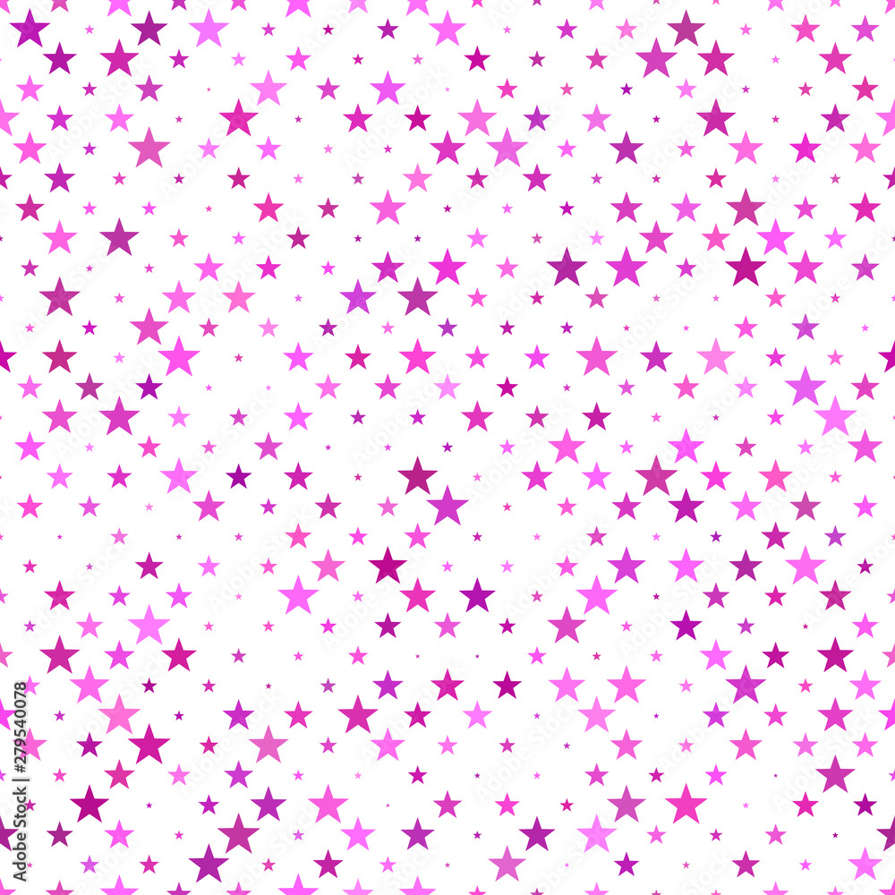 Poster geometric pentagram star pattern background - repeating design
