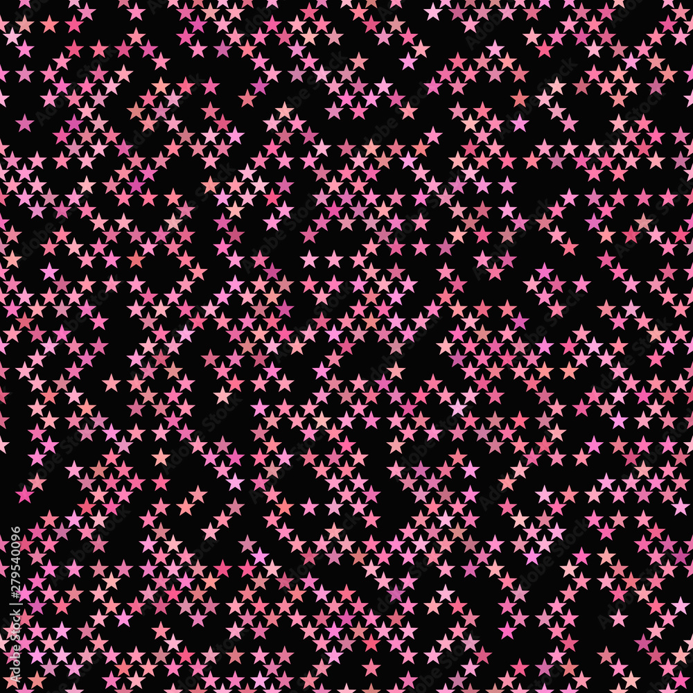 Poster abstract pentagram pattern background - repeating graphic design