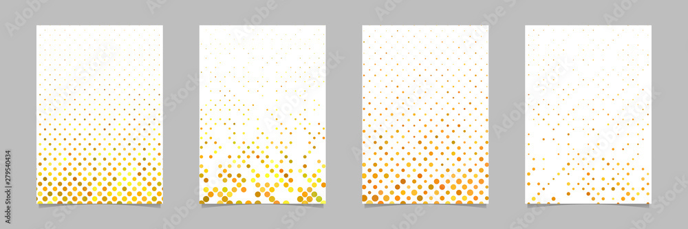 Poster abstract repeating dot pattern page background sets