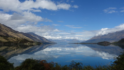 Naklejka premium Spiegelung im Bergsee