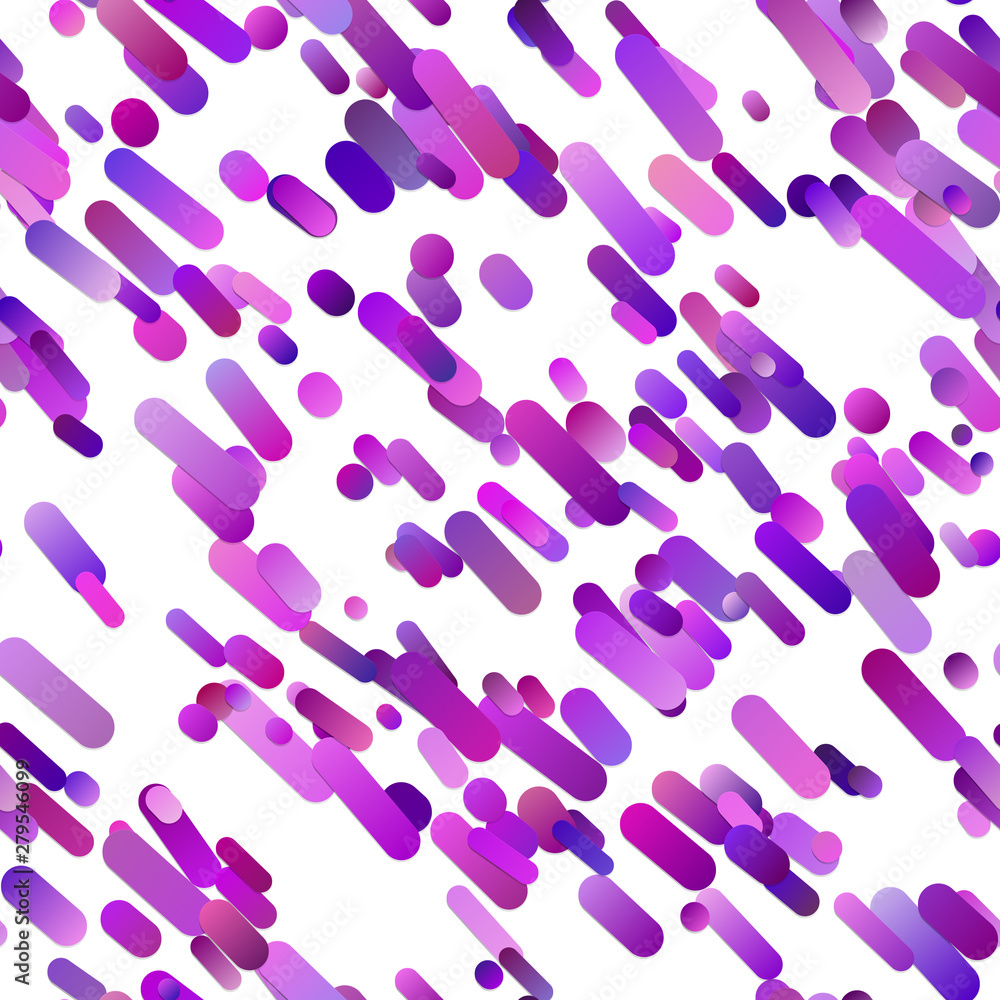 Poster purple repeating gradient diagonal rounded stripe background pattern