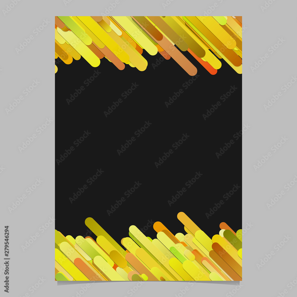 Poster trendy abstract diagonal gradient stripe pattern flyer background template