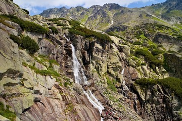 Skok Waterfall in the High Tatras in Slovakia. © Stanislav