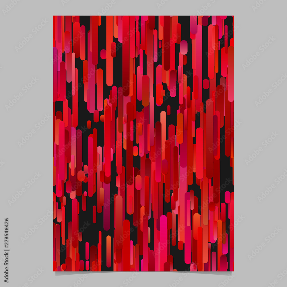 Poster red modern abstract vertical gradient stripe pattern page background