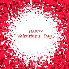 Obraz premium Abstract romantic background, valentines day