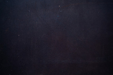 Luxury black genuine leather texture close up