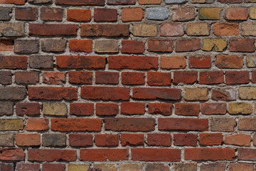 Naklejka premium Old brick wall texture background