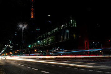 Fototapeta na wymiar Paulista Avenue in Sao Paulo - Brazil - Masp