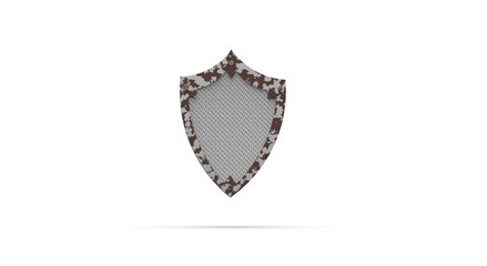 Shield For Safe 3D Rendering Object