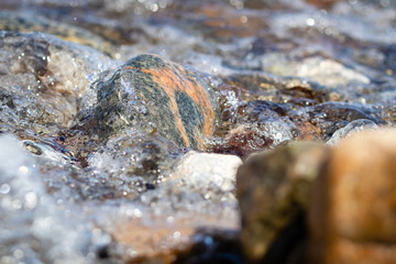 stones in the water