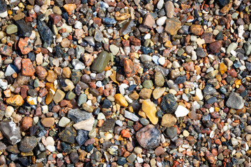 pebbles on the beach