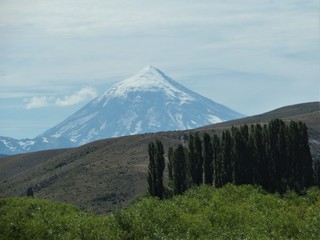 Fototapeta premium Volcan Lanin 