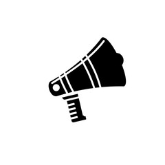 icon, speaker, vector, megaphone, loud, volume, isolated, loudspeaker, illustration
