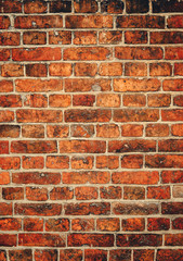 Brick wall background. Free space for your ideas