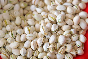 Piles of pistachio