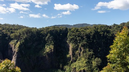 mountains and blue sky