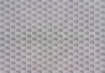 Sectional view of the surface pattern of a huge light permeable modern skyscraper wall facade